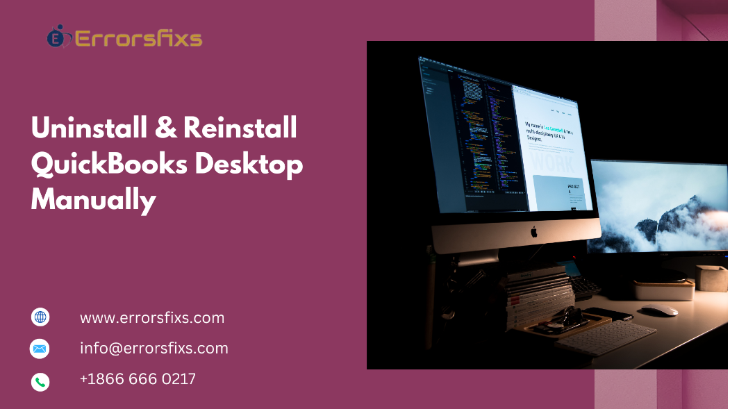 Uninstall & Reinstall Quickbooks Desktop Manually